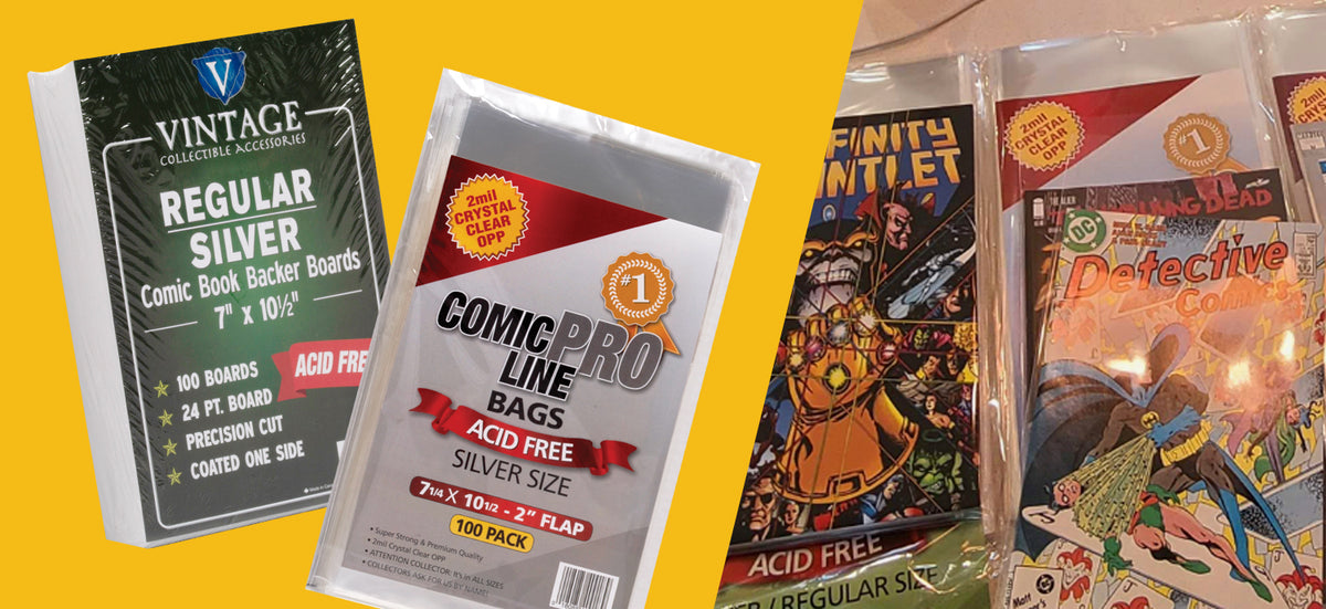 Comic Bags and Boards for Image Comics. Crystal Clear Acid-free Comic Bags  and Acid Free Comic Boards for Image and Modern Comic Books 