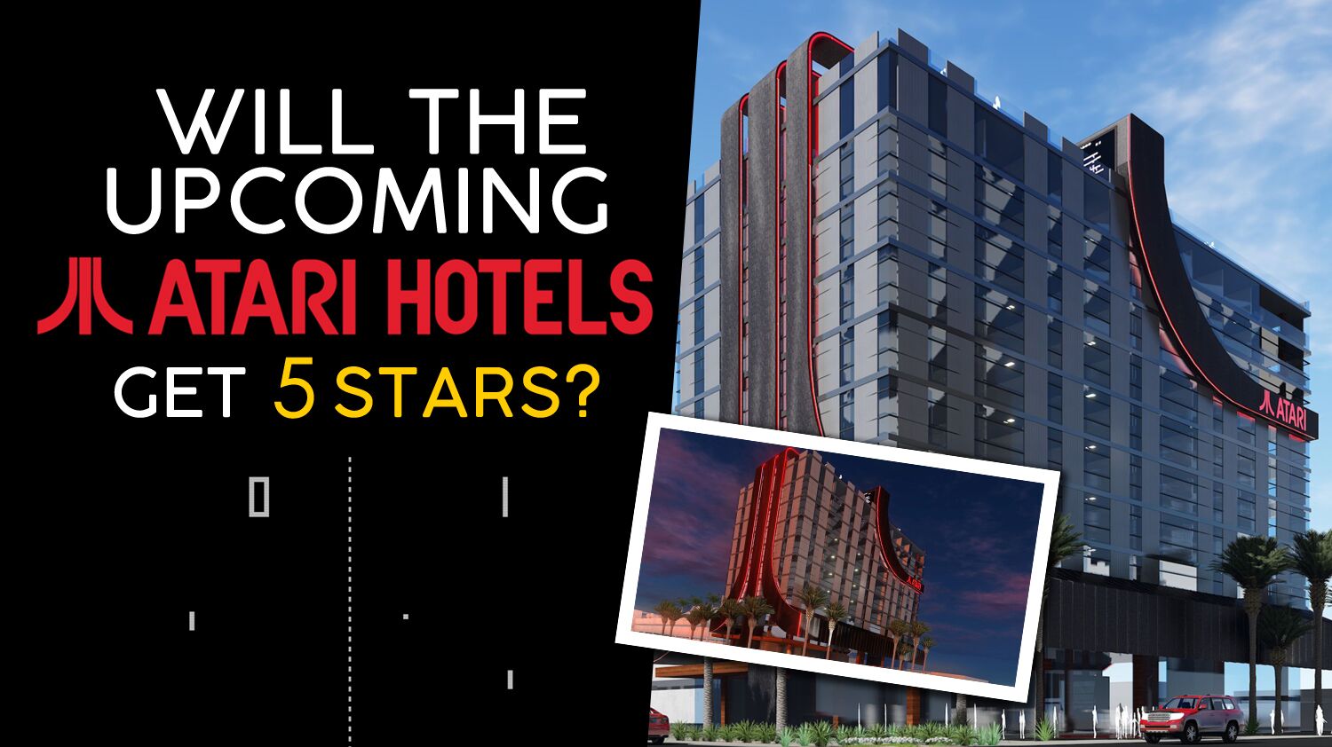 Have you heard of the new upcoming Atari Hotel?