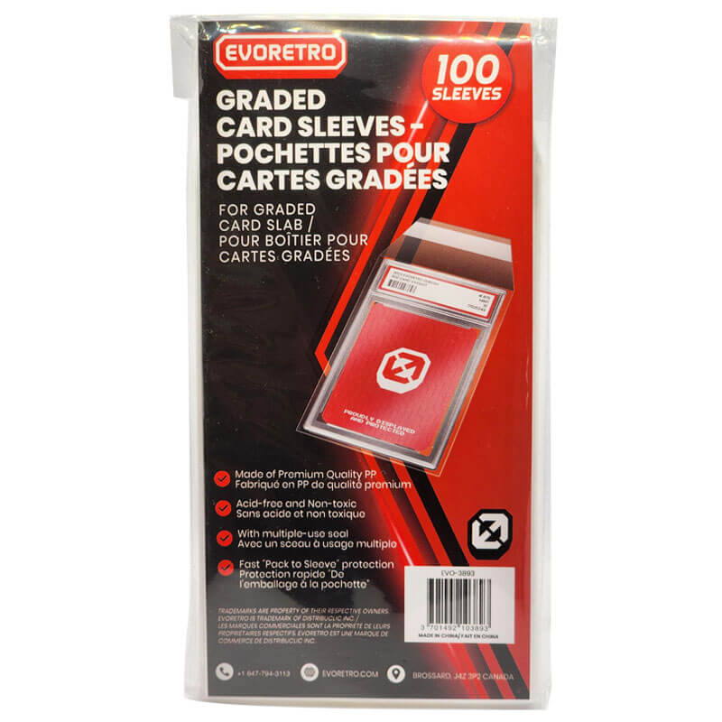 EVORETRO Graded Card Sleeves for PSA EVORETRO Canada EVORETRO Graded Card Sleeves for PSA EVORETRO Canada