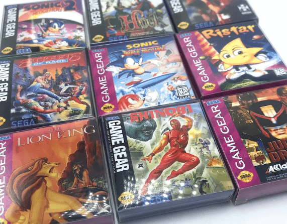 Protections PET pour Nintendo GameCube Mario Party Zelda Four Swords - Lot de 1