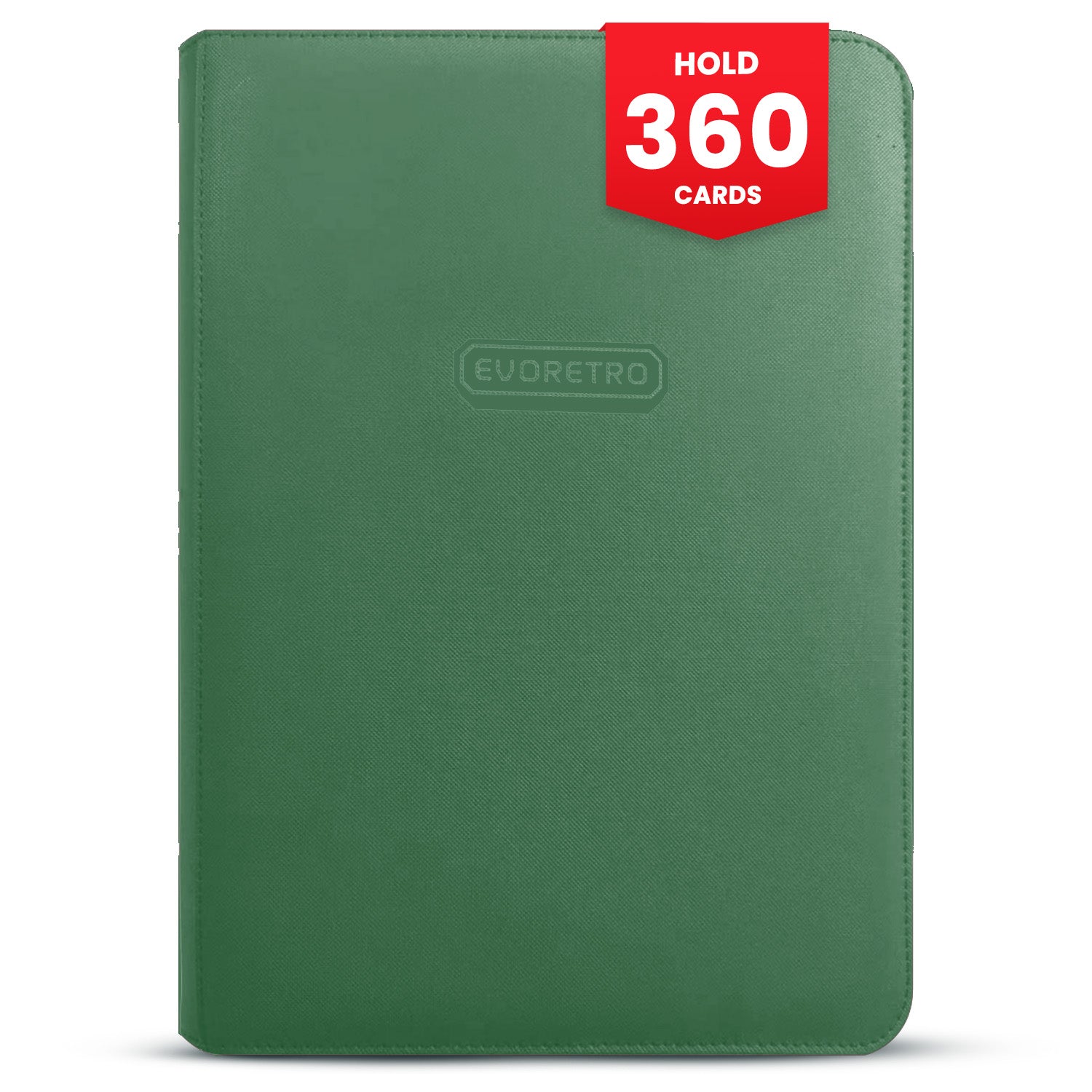 EVORETRO 9-Pocket Zip-Up Trading Card Binder for 360 cards
