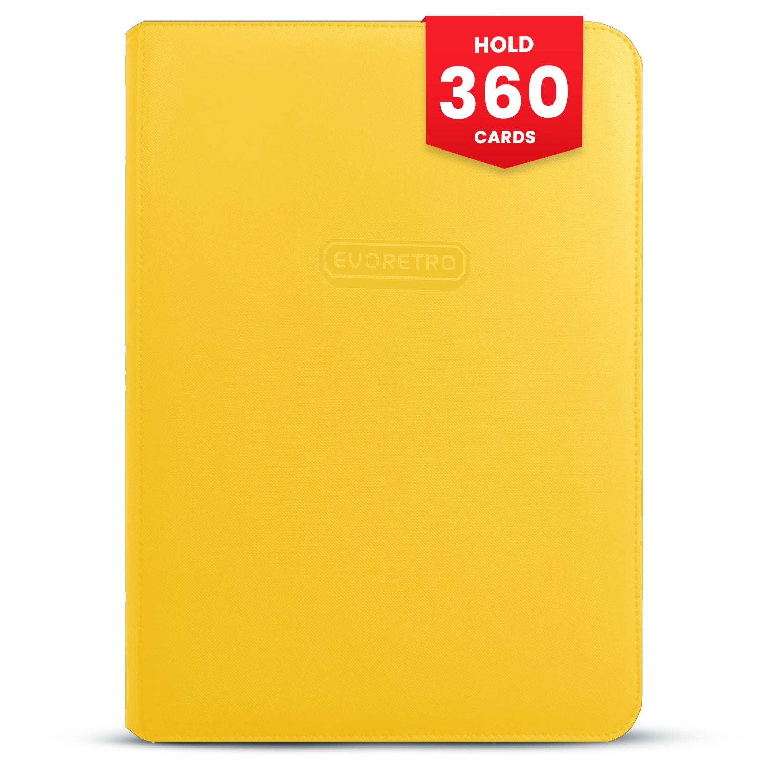 EVORETRO 9-Pocket Zip-Up Trading Card Binder for 360 cards