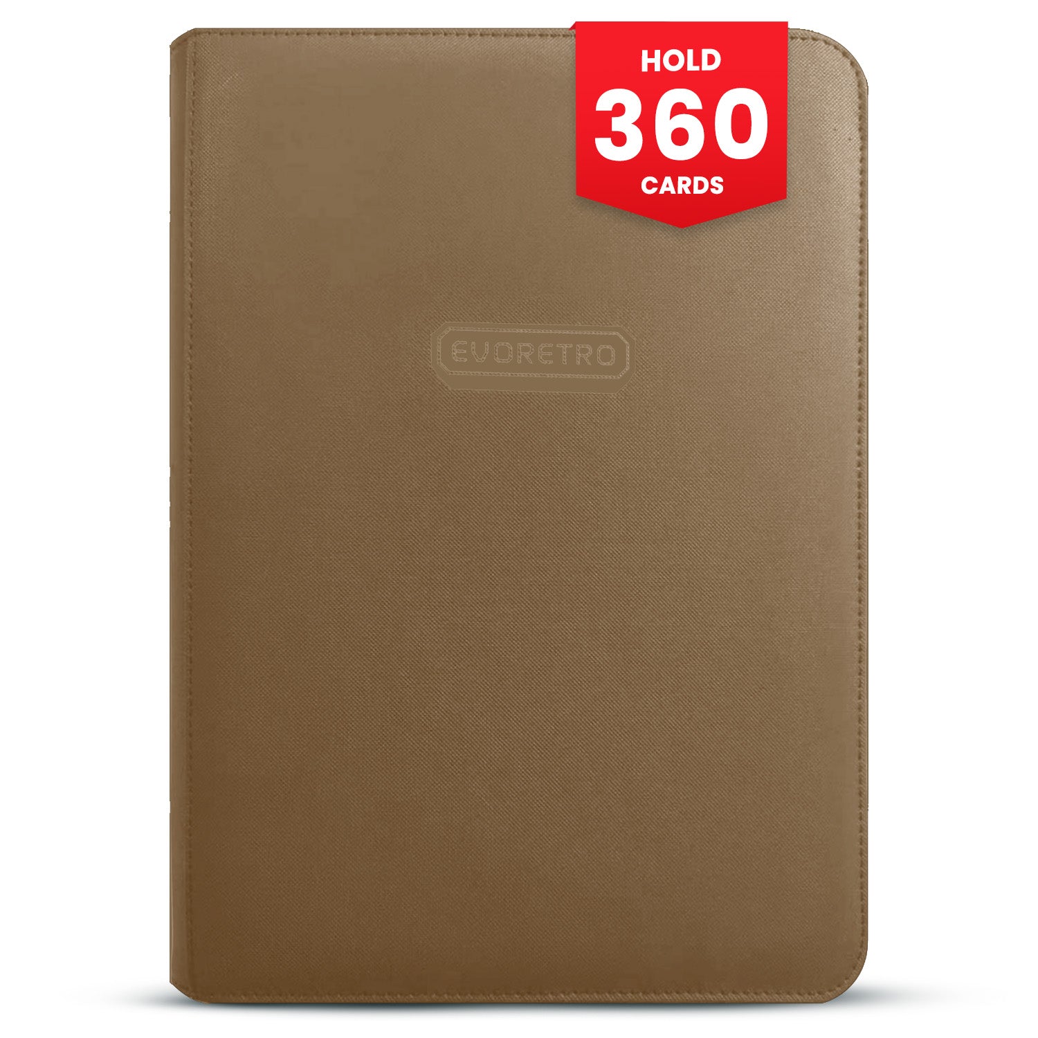 EVORETRO 9-Pocket Zip-Up Trading Card Binder for 360 cards