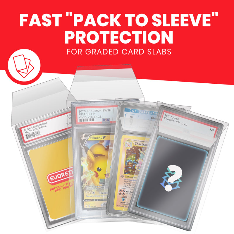 Trading Card Protectors 20 Ultra Pro Resealable Graded Card Sleeves - Protective Sleeves For Graded Trading Cards Ultra PRO Sports Trading Card Sleeves & Bags With Resealable Trading Card Protectors 20 Ultra Pro Resealable Graded Card Sleeves - Protective Sleeves For Graded Trading Cards Ultra PRO Sports Trading Card Sleeves & Bags With Resealable