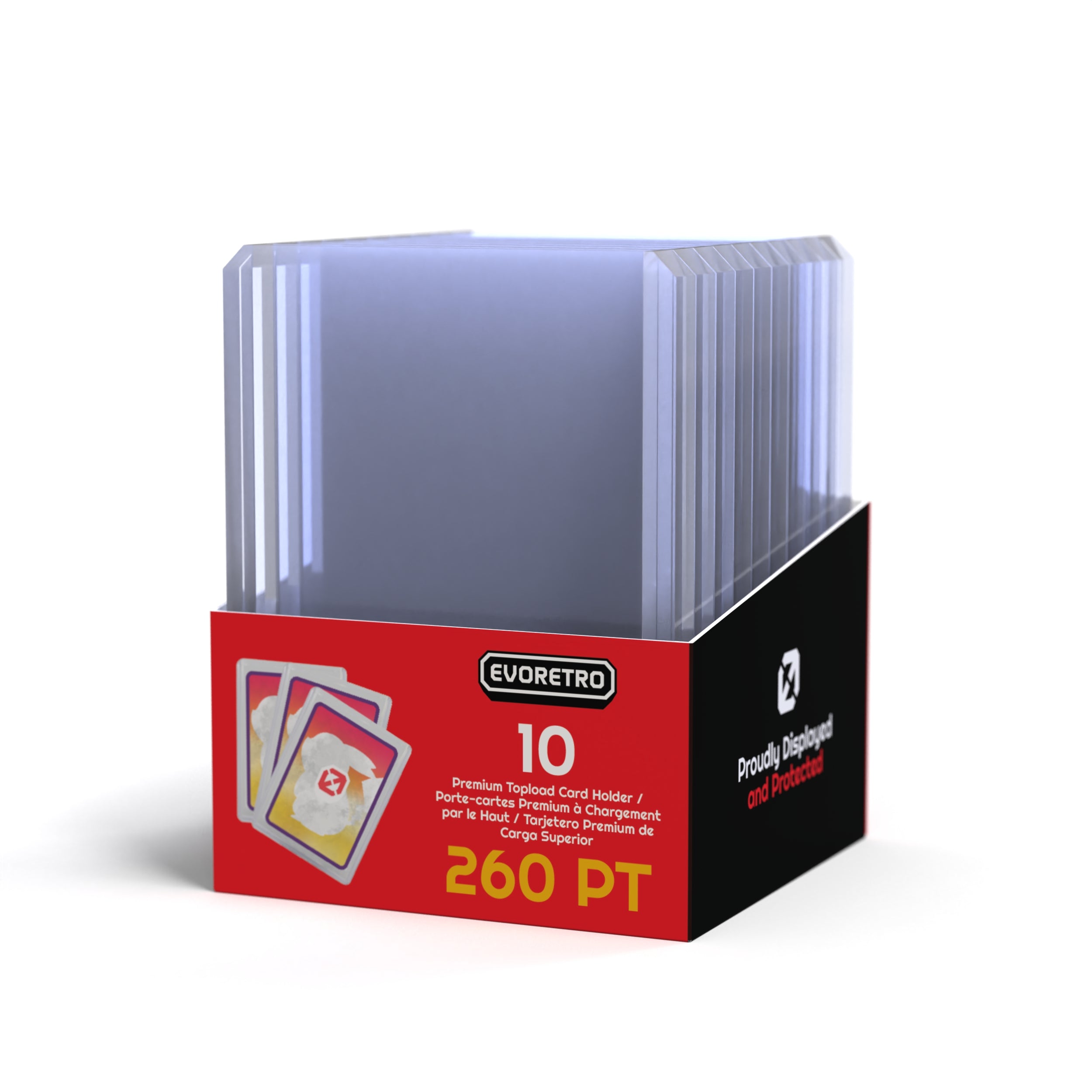 yugioh uria deck Sports Card Top Loaders EVORETRO Protectors 260 PT – EVORETRO Canada