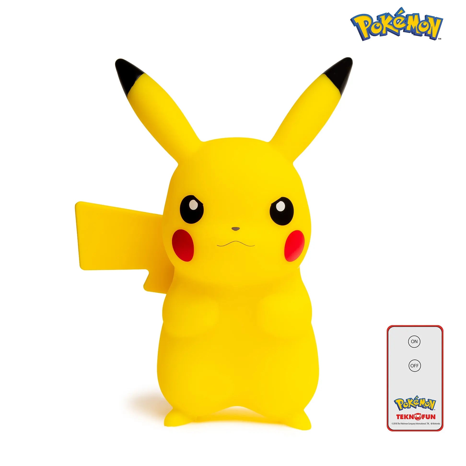 Pikachu Light Up Figurine 25cm Grumpy Pokémon