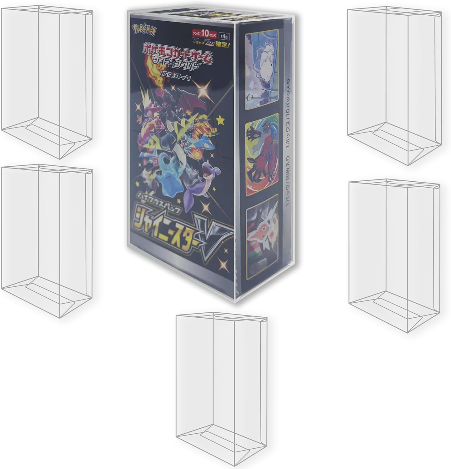 EVORETRO Japanese Pokémon Card PET Protectors Small (5 Pack)