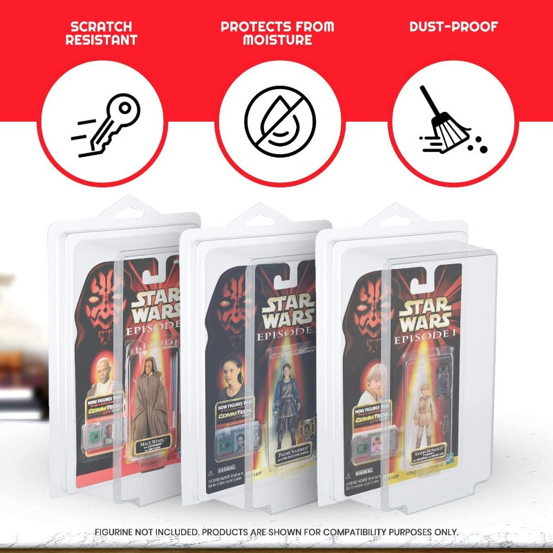 EVORETRO Action Figure Display Case Protector For McFarlane Dc Multiverse 7 In - Foto 6