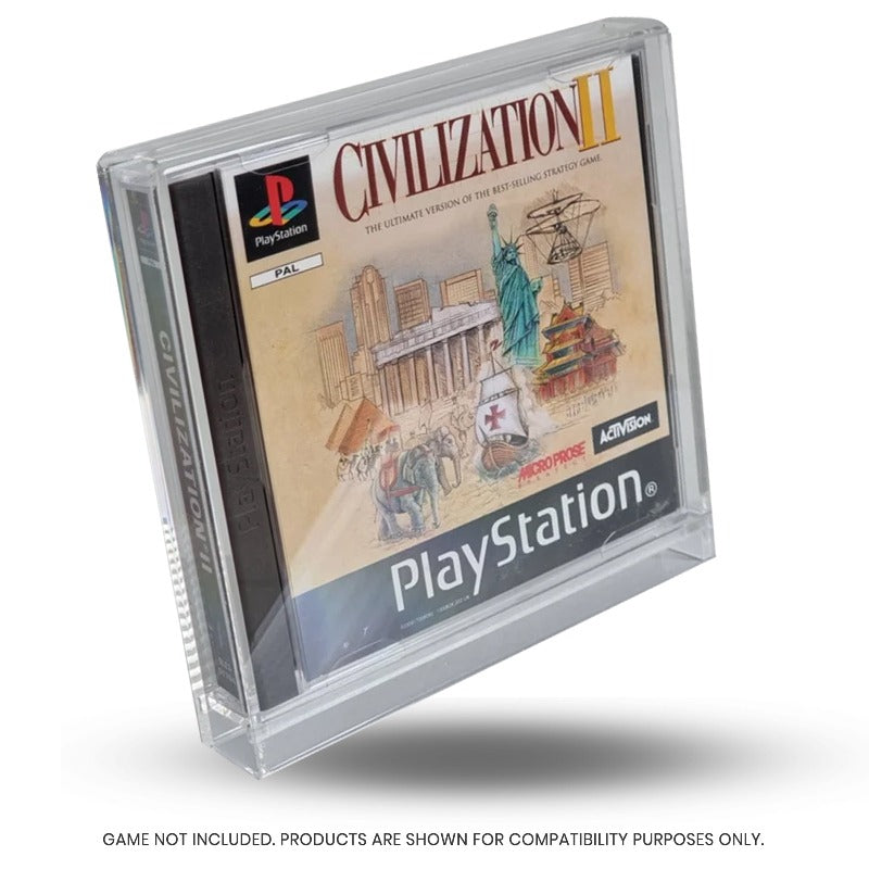 Video Game Acrylic Case for PlayStation SingleCD EVORETRO Canada