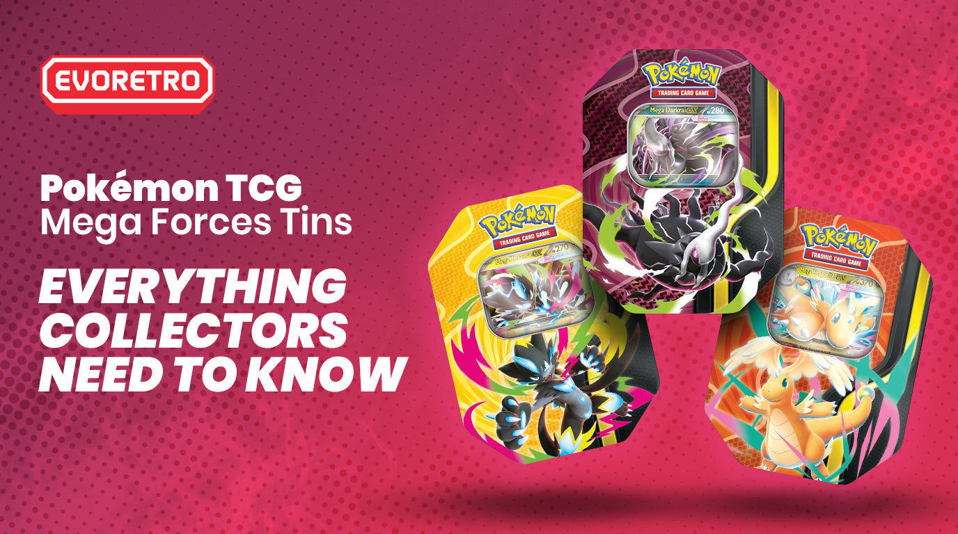Pokémon TCG Mega Forces Tins
