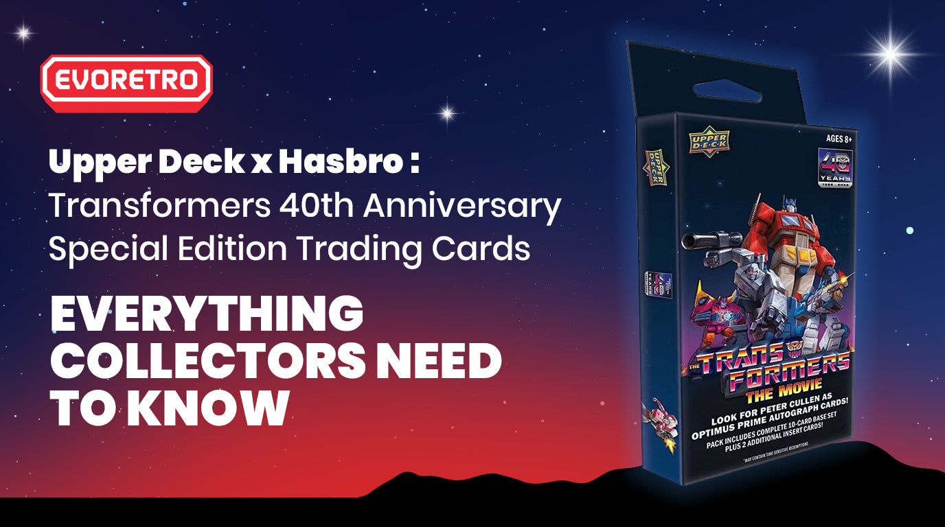 Upper Deck x Hasbro Transformers 40th Anniversary Special Edition Trading Cards: What's Inside