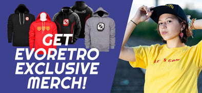 Evoretro Merch Available for Retailers