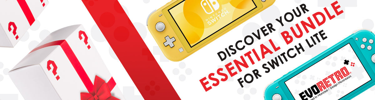 evoretro essential bundle for switch lite
