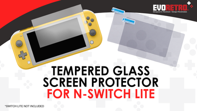 How to use our screen protector for Nintendo Switch Lite?