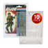 Lot de 10 protections de vitrine EVORETRO à clapet GI Joe Lady Jaye