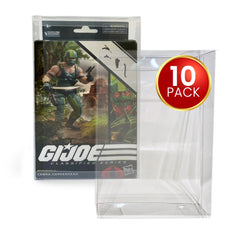 EVORETRO Display Case Protector for GI Joe Classified - No Window box with Hanger pack of 10 Delivery