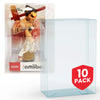 Display Case Protector for Small amiibo 12.9x7x19 PET Protector Pack of 10