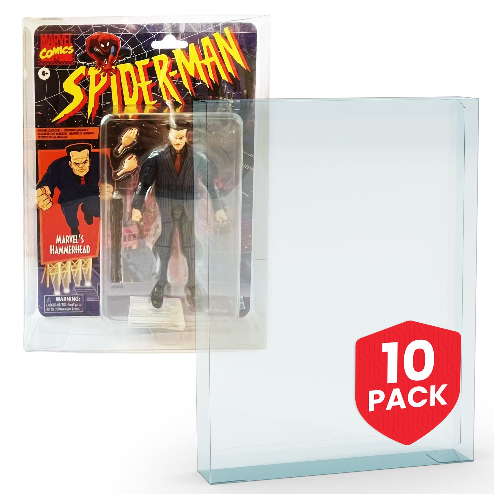 EVORETRO Display Case Protector for PS3/PS4 Steel Book Box PET Protector