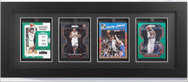 Card Wooden Display Frame with 4 Slots - magnetic holder Delivery