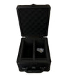 2-Row Aluminum Graded Case for 90 Slabs with Key System