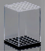 LEGO mini figurine display case – clear collectible showcase for minifigures – EVORETRO small