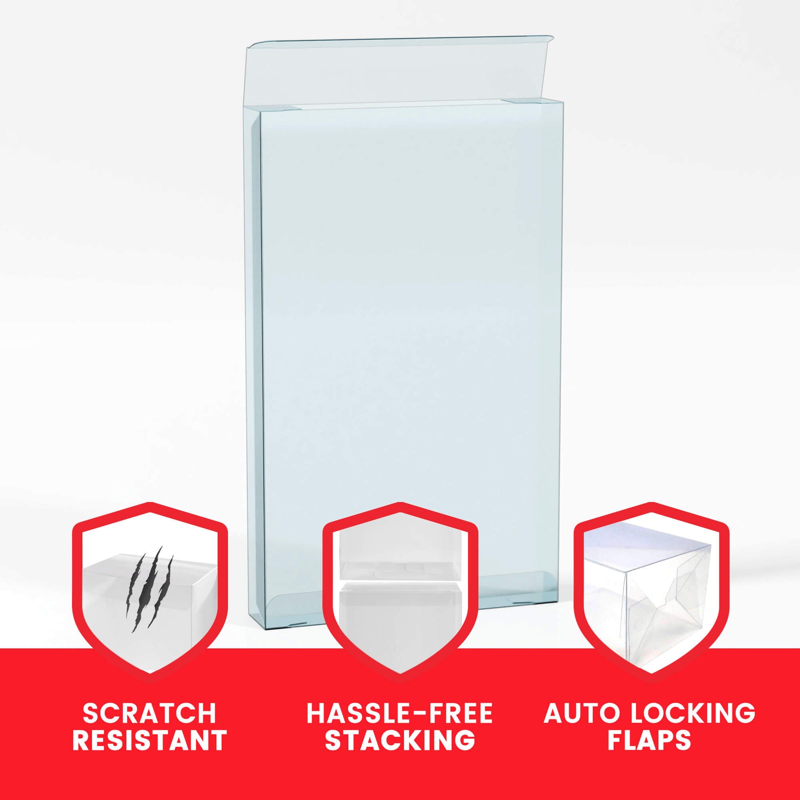 EVORETRO Display Case Protector for Upper Deck Series Two Young Guns Delivery