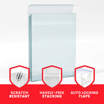 Durable PET display protector for PS3/PS4 SteelBook collectibles – EVORETRO features 