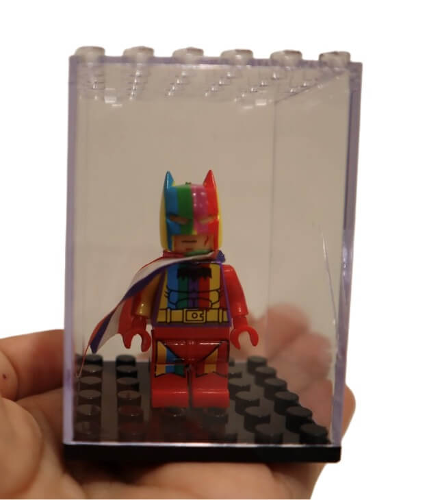 Vitrine d’exposition pour mini-figurines Lego