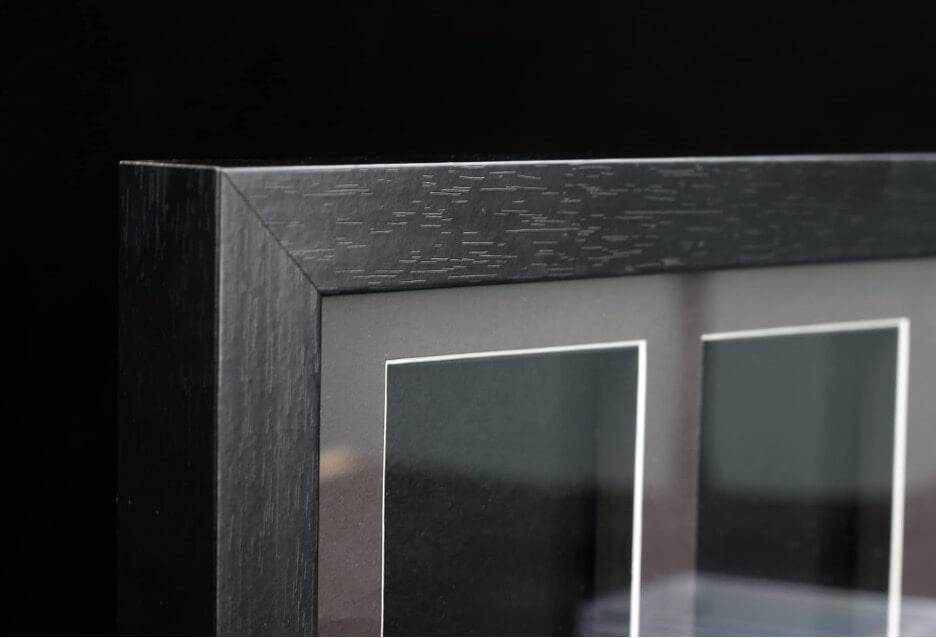 Cadre en Bois Premium pour Cartes Gradées PSA avec Verre Anti-UV
