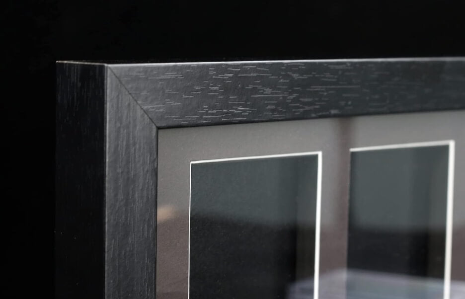 Cadre en Bois Premium pour Cartes Gradées PSA avec Verre Anti-UV