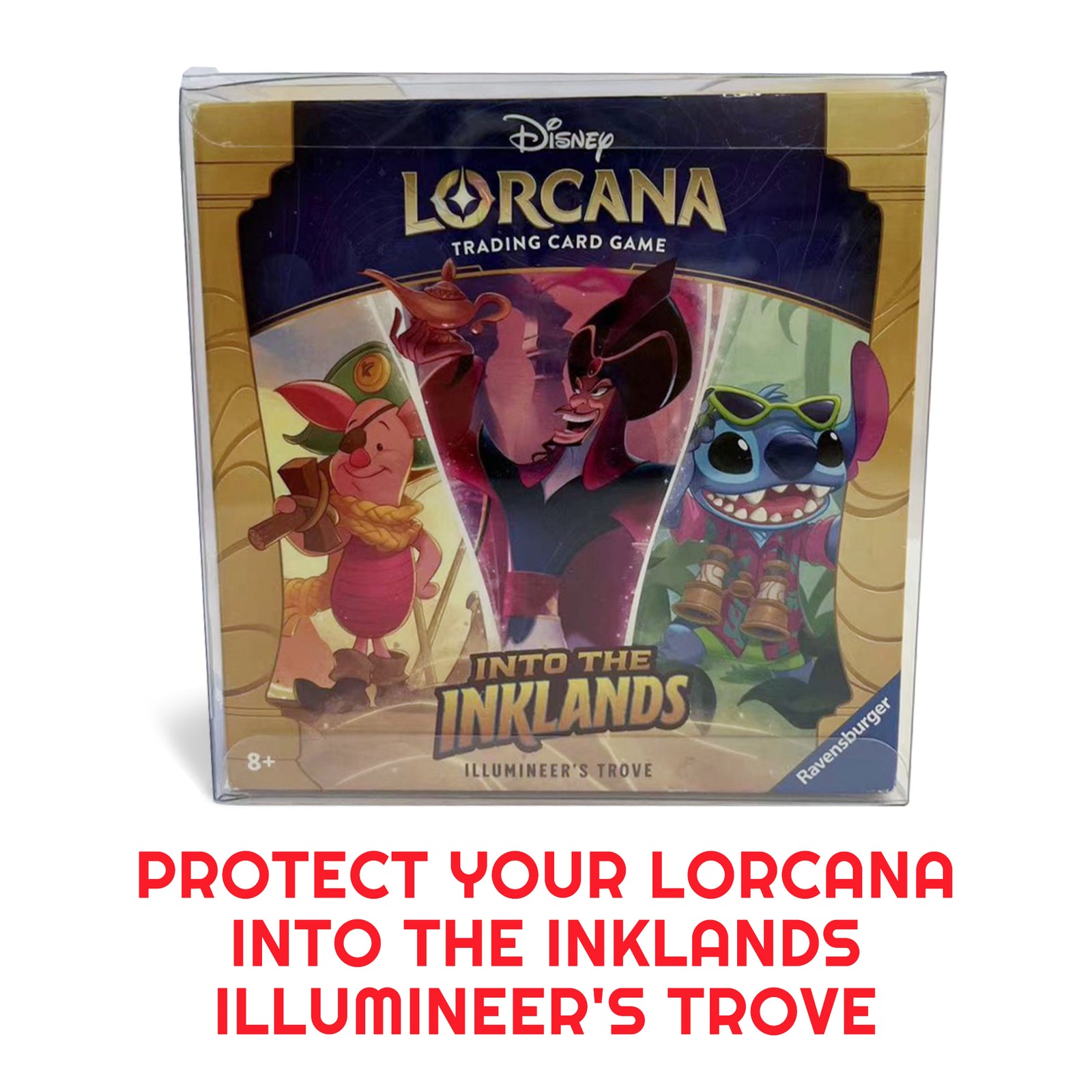 LORCANA INTO THE INKLANDS ILLUMINEER'S TROVE PACK DE 2 PROTECTEURS POUR ANIMAUX DE COMPAGNIE