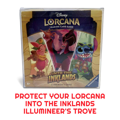 Pre-Order LORCANA INTO THE INKLANDS ILLUMINEER'S TROVE PET PROTECTOR PACK OF 2 Delivery Oct 2