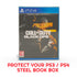Protecteur de vitrine EVORETRO pour PS3 / PS4 Boîtier en acier PET Protector Pack de 25 Livraison