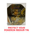 Protection de vitrine EVORETRO pour Pokémon Boîte moyenne 11,7 x 7,5 x 15,4 PET Lot de 5