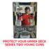 Protecteur de vitrine EVORETRO pour Upper Deck Series Two Young Guns Delivery