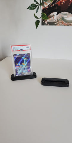 Black PSA & CGC Graded Card Slab Display Stand - Compatible with All Major Grading Card Loose