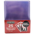 25 Toploader 35pt/55pt/75pt/100pt/180pt – Pack of 25 Premium| Rigid Card Protectors for Trading Cards