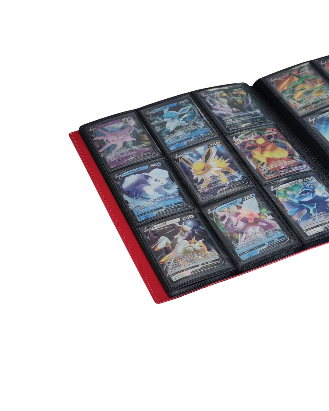 Portfolio souple EVORETRO à 9 pochettes pour cartes — classeur folio de collection capacité de 360 cartes