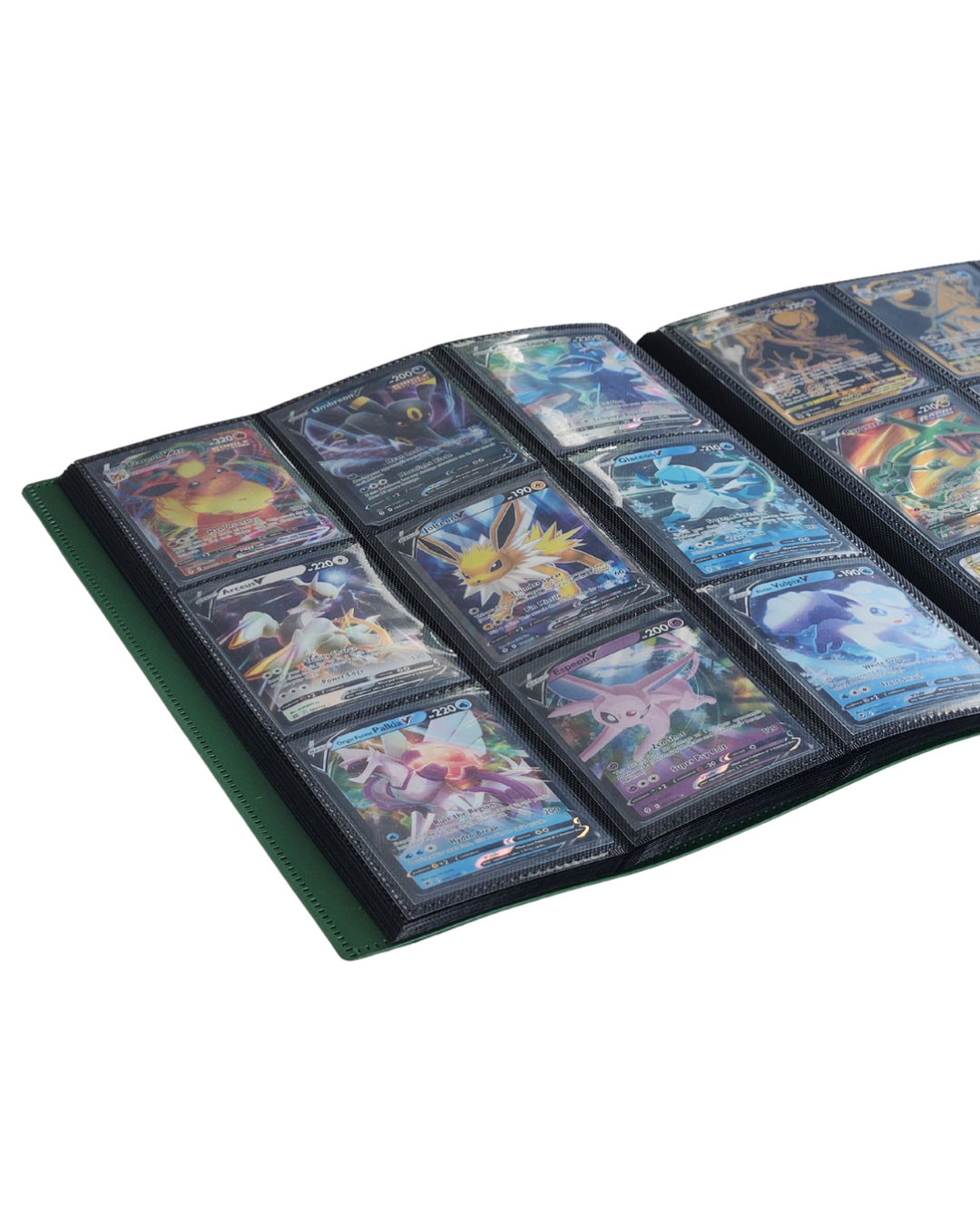 Portfolio souple EVORETRO à 9 pochettes pour cartes — classeur folio de collection capacité de 360 cartes