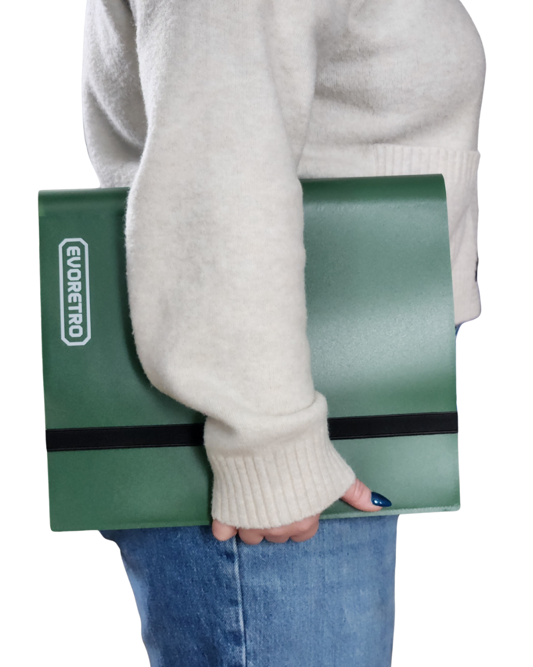 Portfolio souple EVORETRO à 9 pochettes pour cartes — classeur folio de collection capacité de 360 cartes