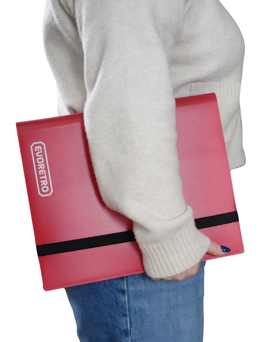 Portfolio souple EVORETRO à 9 pochettes pour cartes — classeur folio de collection capacité de 360 cartes