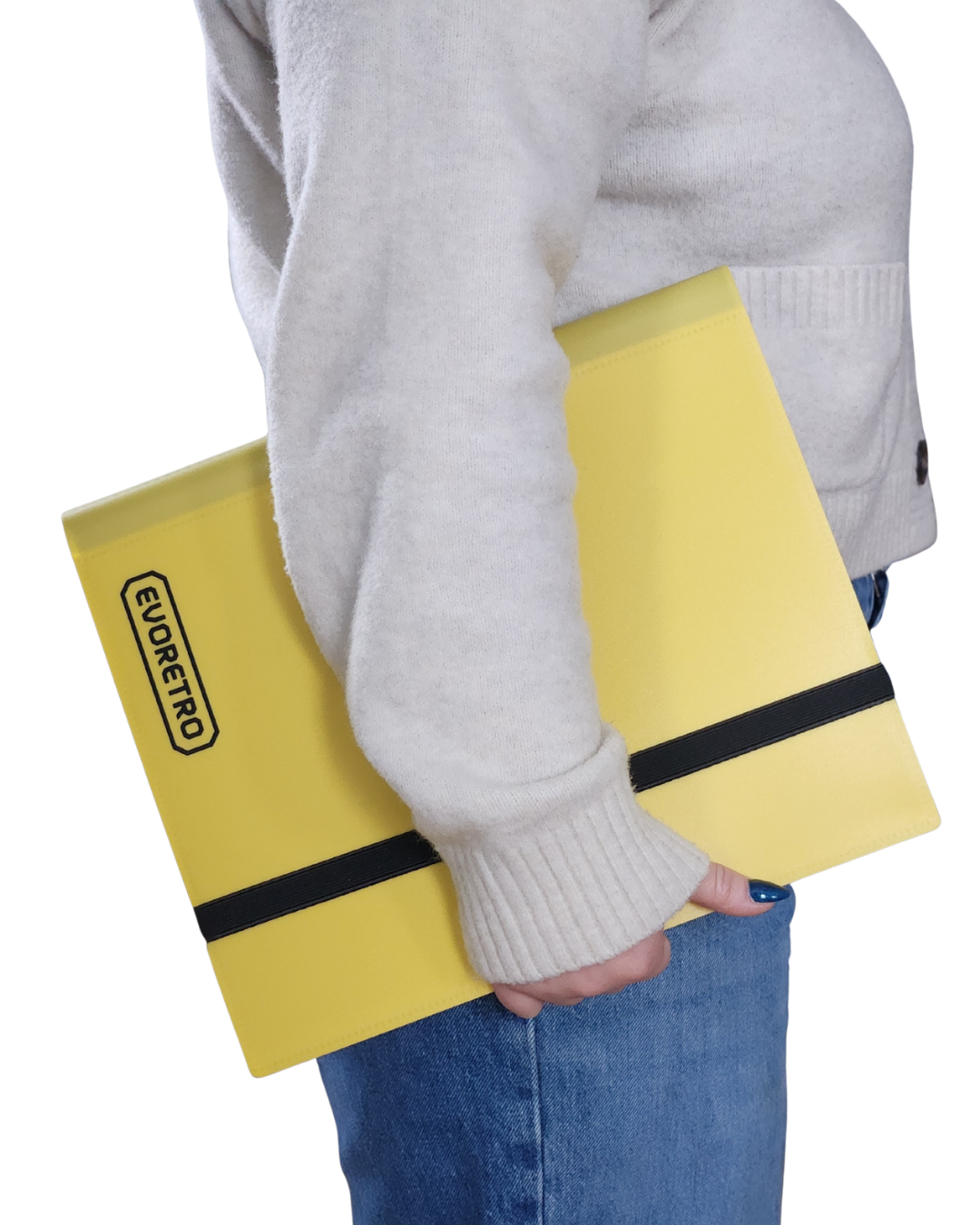 Portfolio souple EVORETRO à 9 pochettes pour cartes — classeur folio de collection capacité de 360 cartes