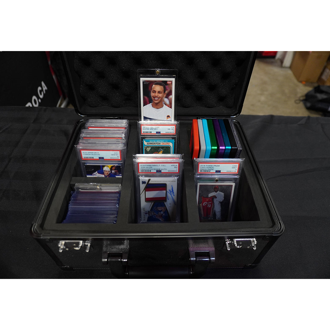 Aluminum Graded Card Storage Box, TSA Lock | EVORETRO