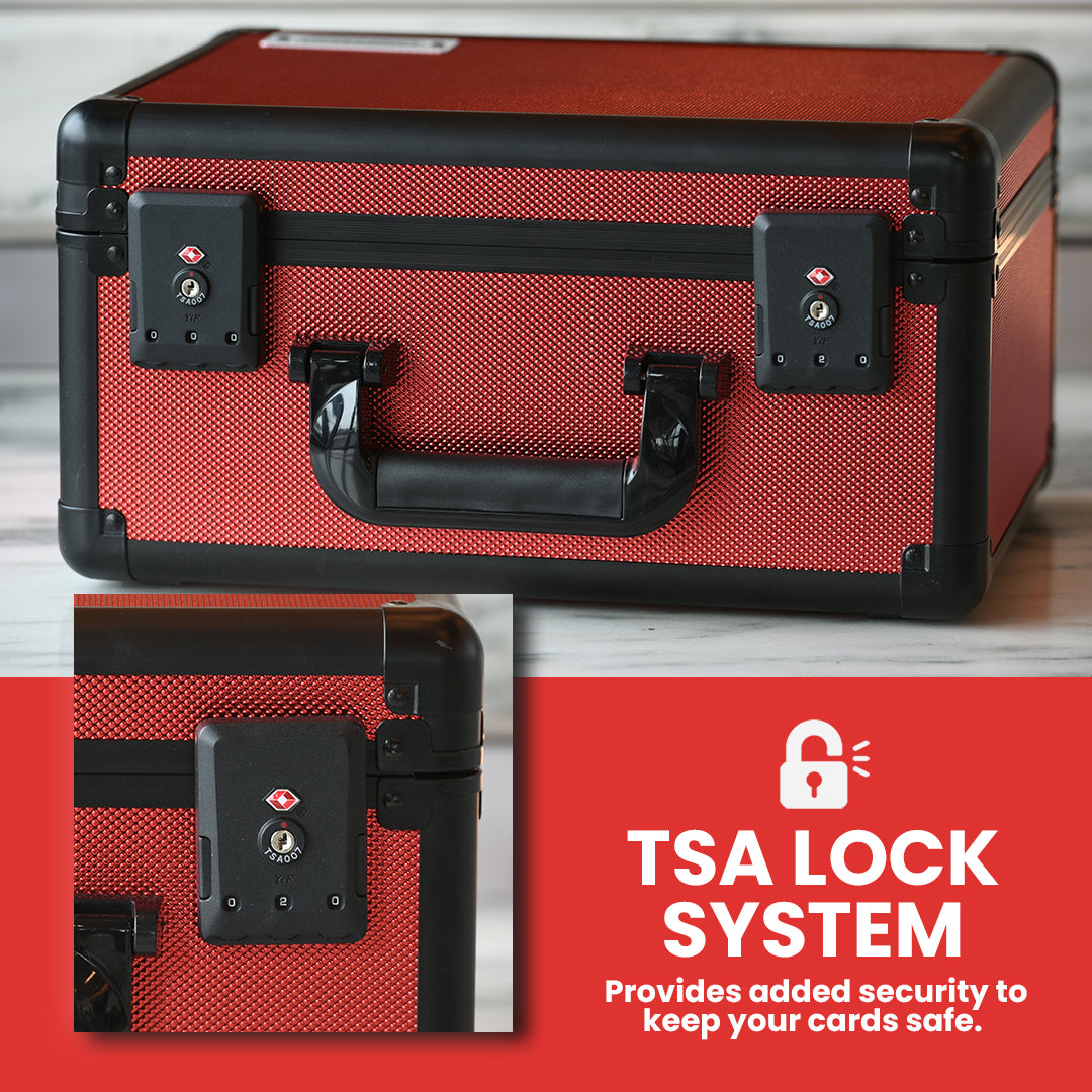 Aluminum Graded Card Storage Box, TSA Lock | EVORETRO