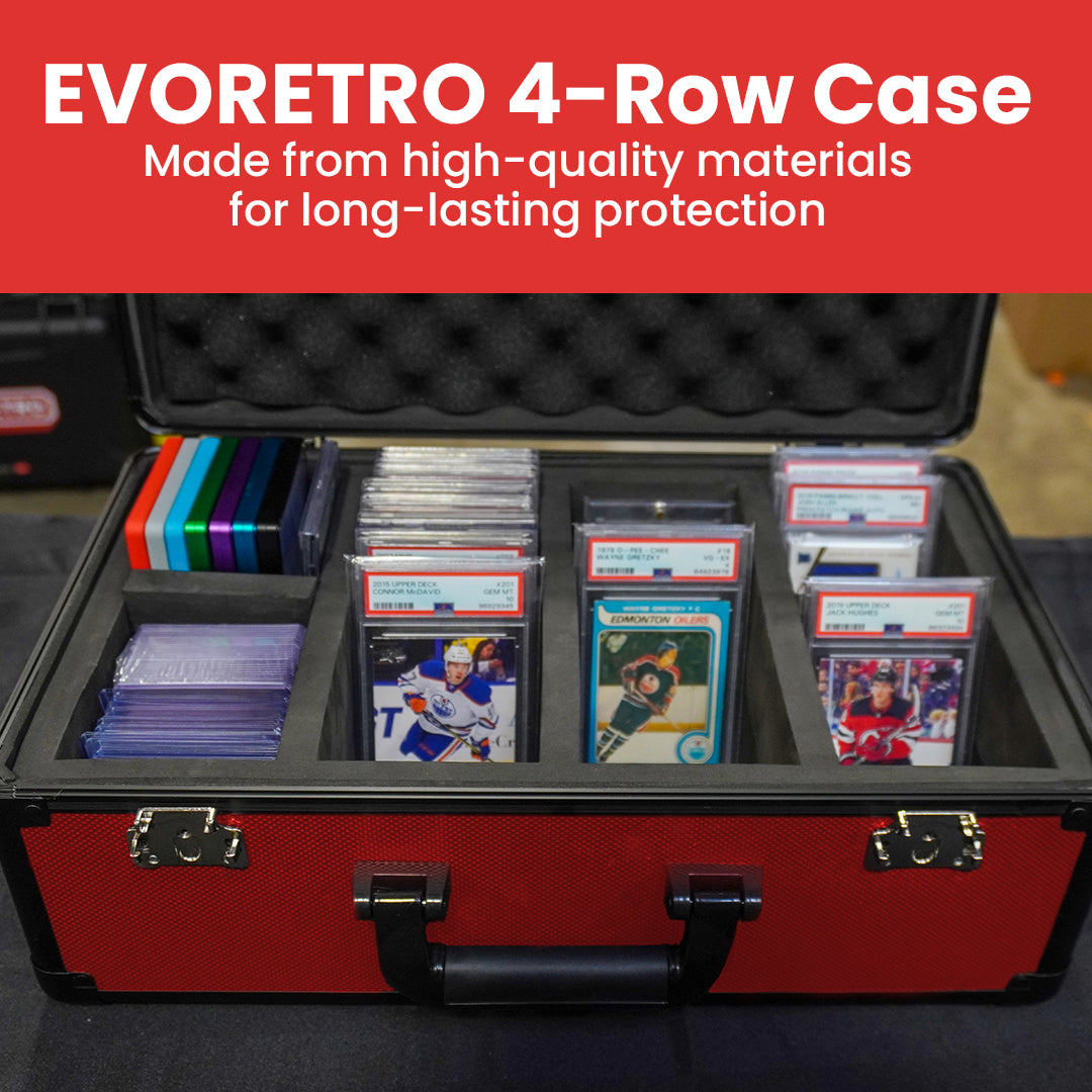 Aluminum Graded Card Storage Box, TSA Lock | EVORETRO