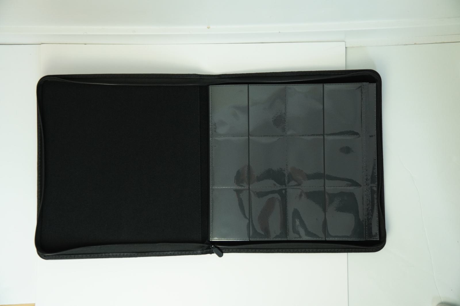 4x3 binder with zipper fits 528 cards