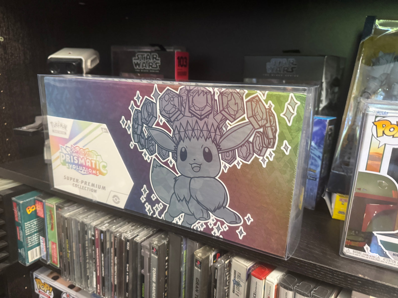 PET Protector for Pokémon Prismatic Evolutions Super Premium Collection – 2-Pack