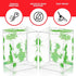 Funko Pop 4 Inches - Green Splatter PET Protector 0.40MM - Pack of 10
