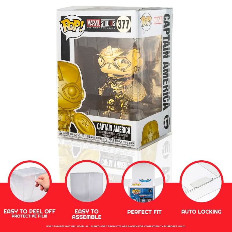 Protecteurs Funko Pop 4 pouces 0,35 mm