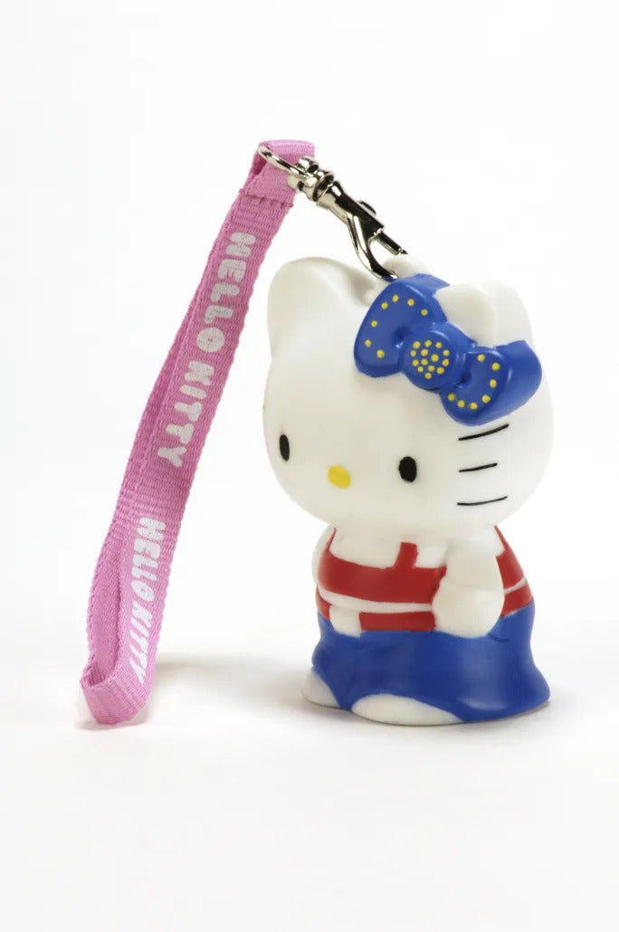 Light-Up Figurine 8cm HELLO KITTY Hip Hop with handstrap